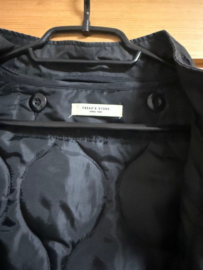 【美品】FREAK'S STORE モッズコート　ライナー付き　ブラックM-65
