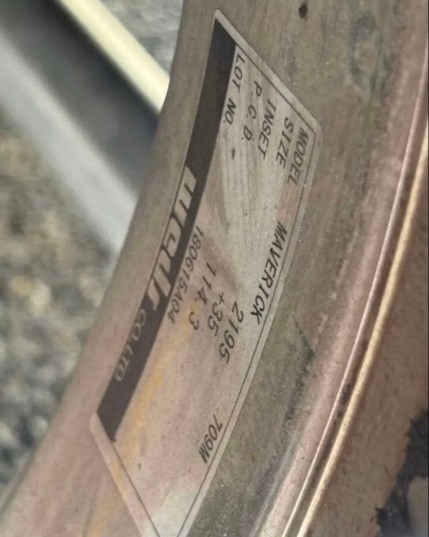 【平日発送可能】Mavericks 709M 21インチホイール✨