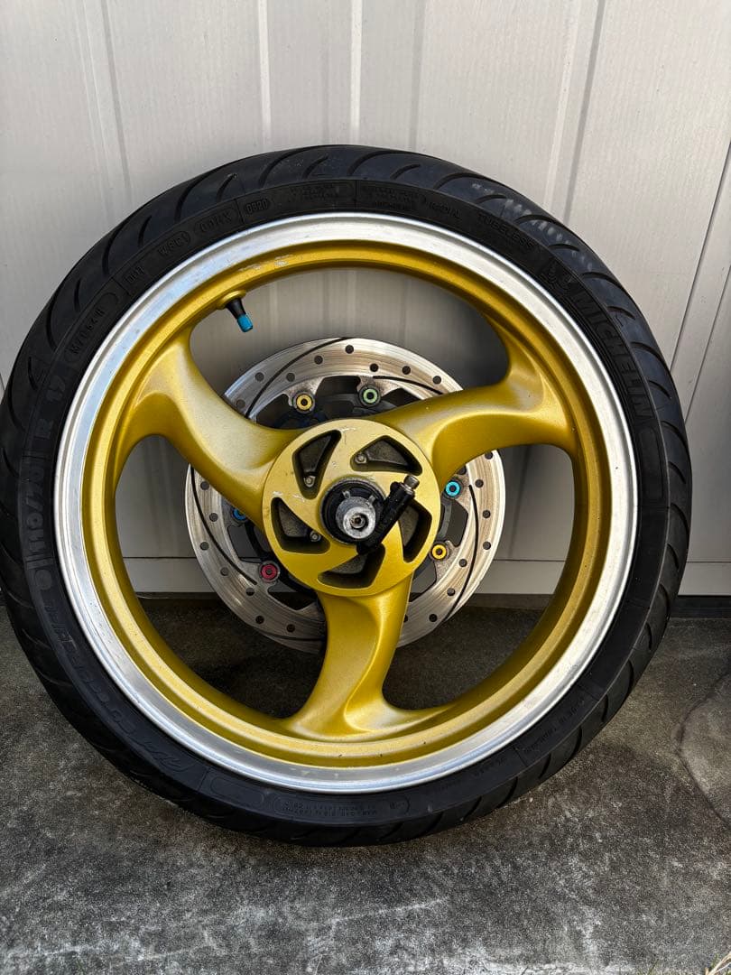 カワサキ バリオス250 前後ホイール ブレンボディスク