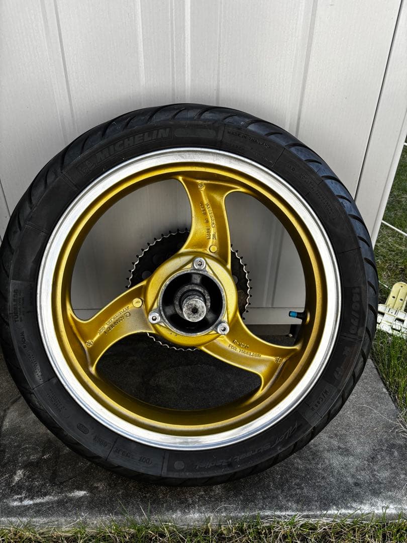 カワサキ バリオス250 前後ホイール ブレンボディスク