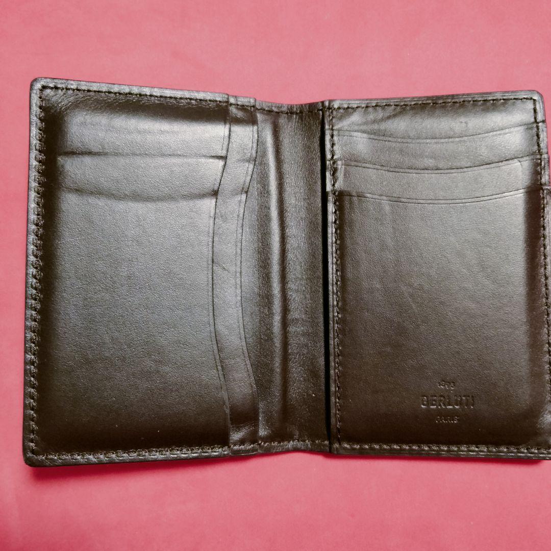 ゆう 現行ベルルッティ ジャグア カードケース ミモザ スクリットレザー