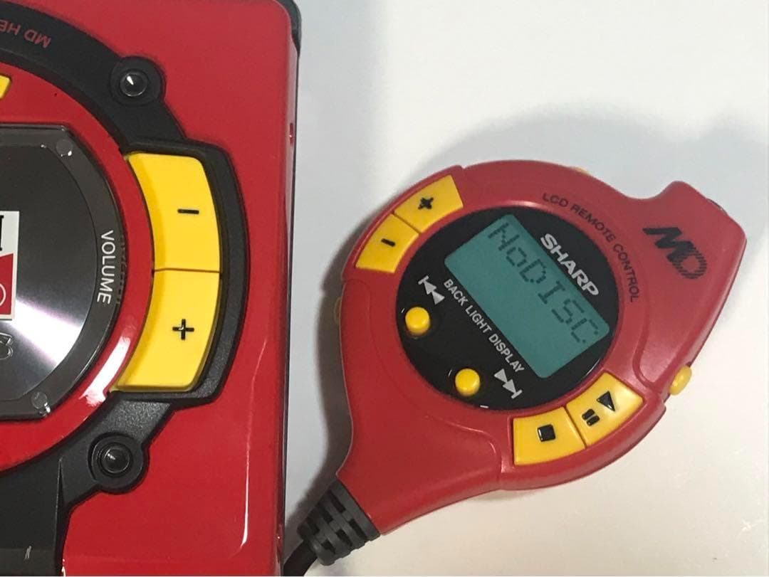 【希少】MDプレイヤー　SHARP×Marlboroコラボ　　MD-SS302M