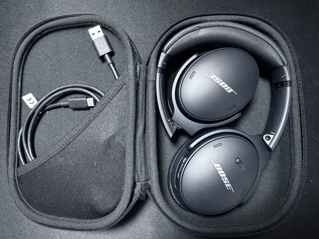 BOSE QC45 ワイヤレスヘッドホン ノイズキャンセリング