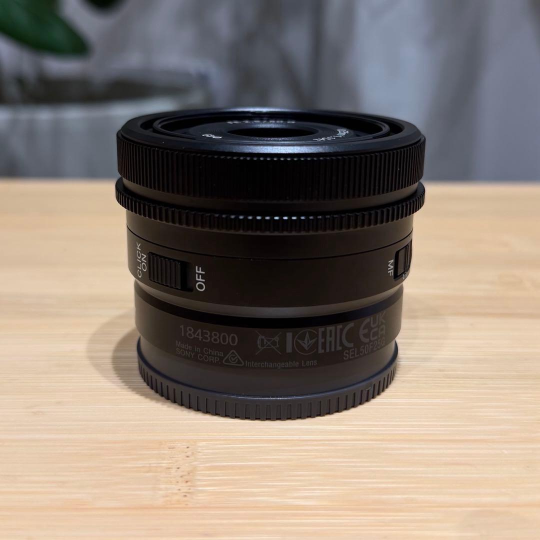 SONY SEL50F25G FE 50mm F2.5 単焦点レンズ