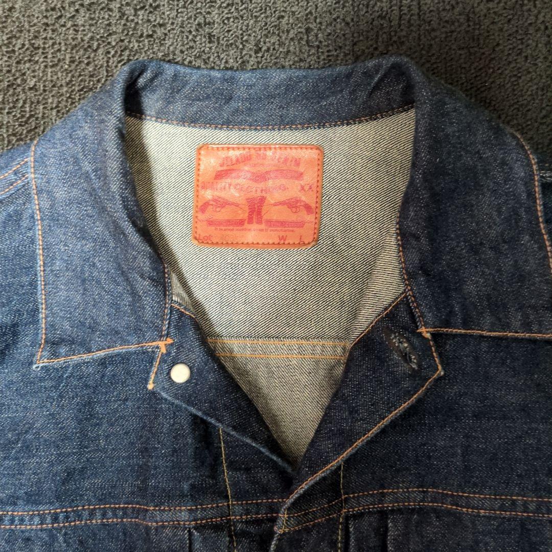 ジェラード インディゴ デニムジャケット