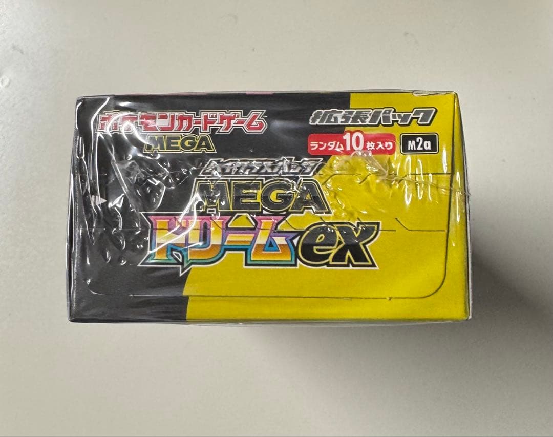 ポケモンカードゲーム MEGAドリームex 1BOXシュリンク付き