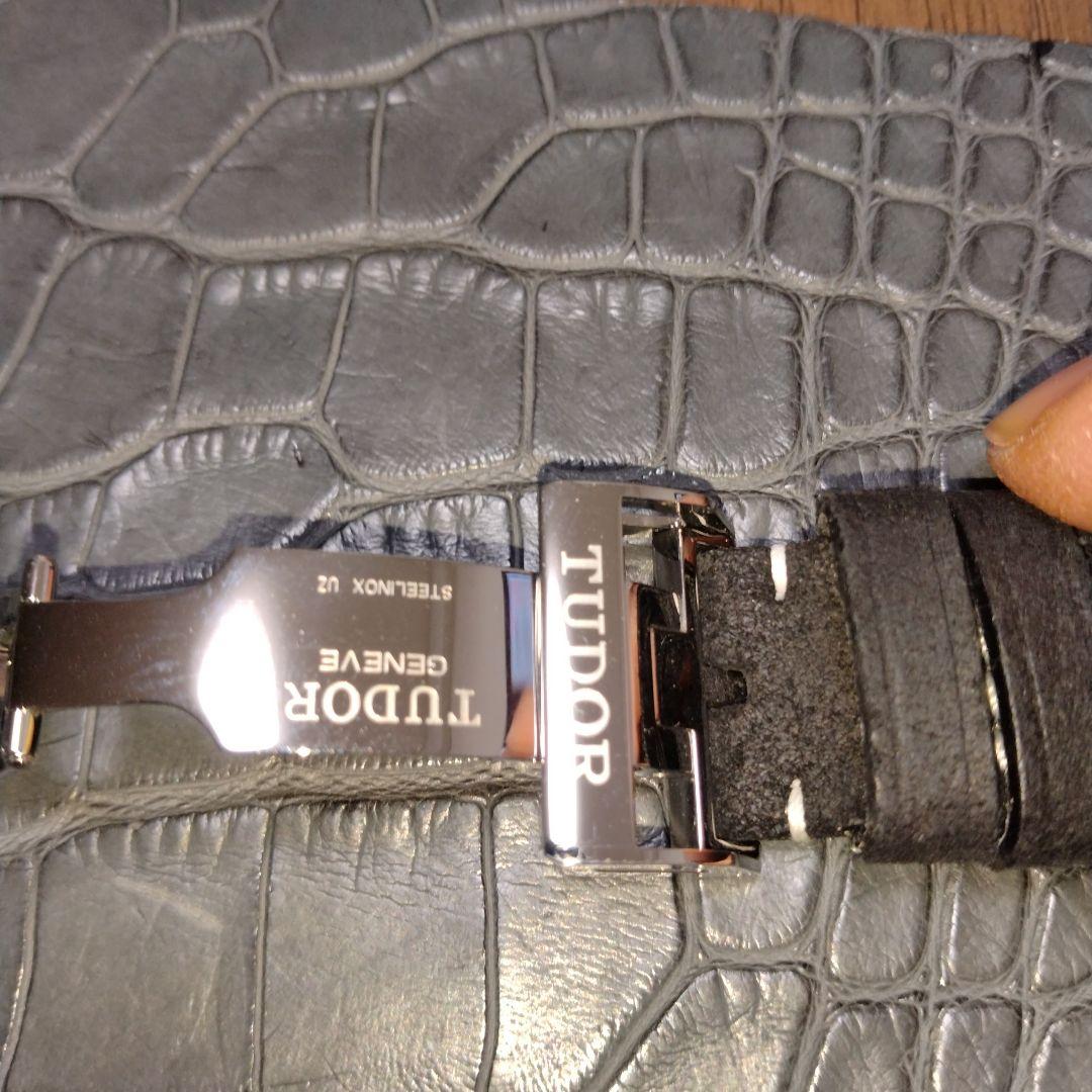 ニ*ー様 TUDOR　純正レザーベルト　美品