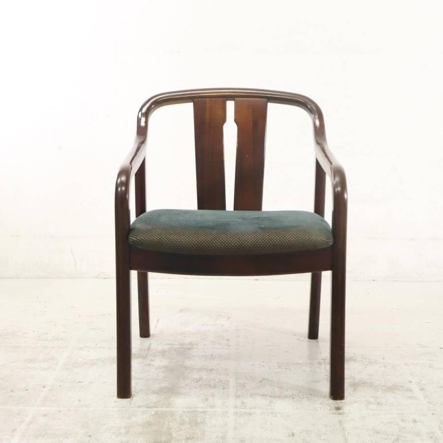 ２脚まとめ買い オールドカリモク ダイニングチェア アームチェア 曲木 ビンテ2