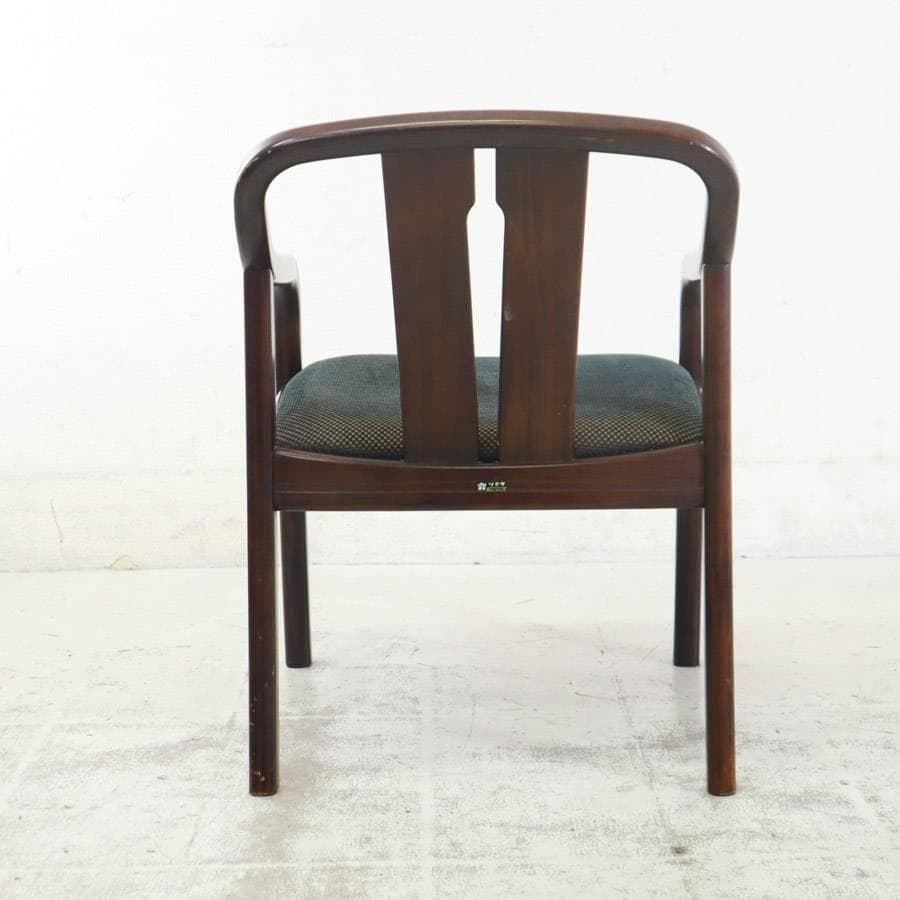 ２脚まとめ買い オールドカリモク ダイニングチェア アームチェア 曲木 ビンテ2