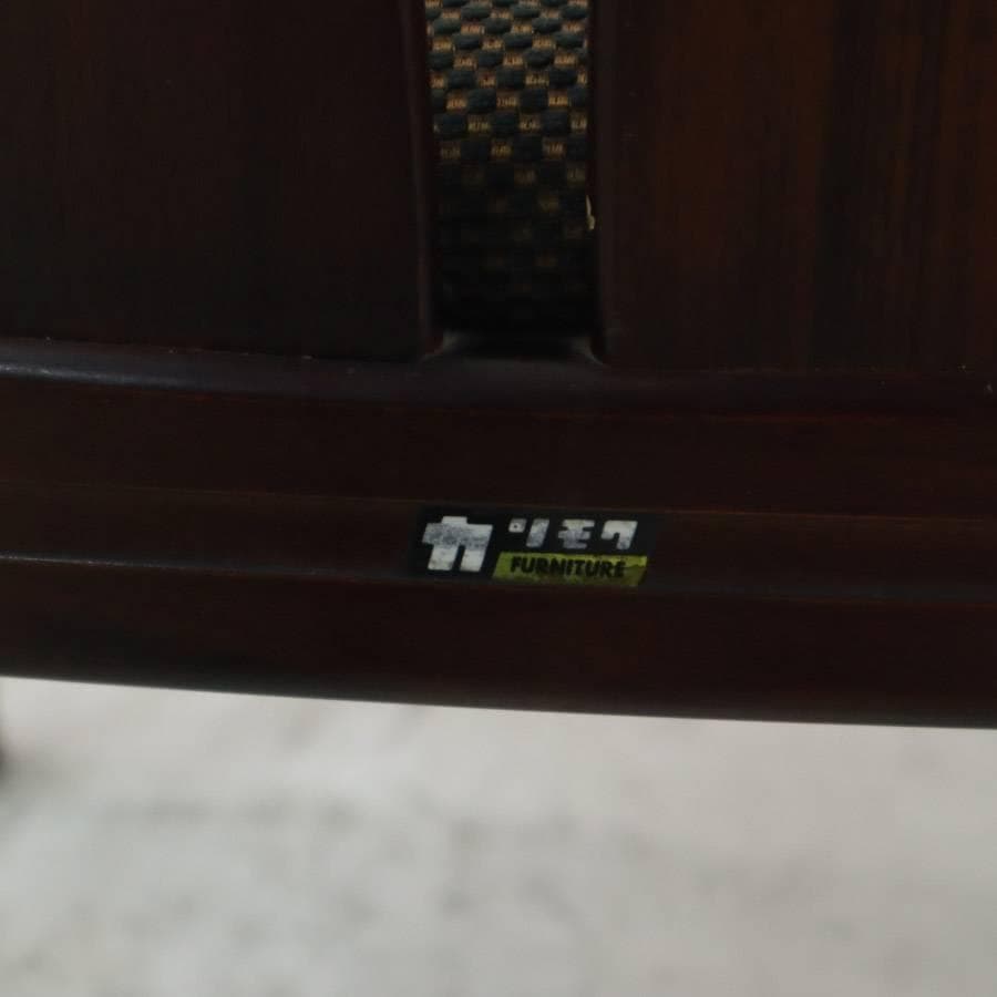 ２脚まとめ買い オールドカリモク ダイニングチェア アームチェア 曲木 ビンテ2