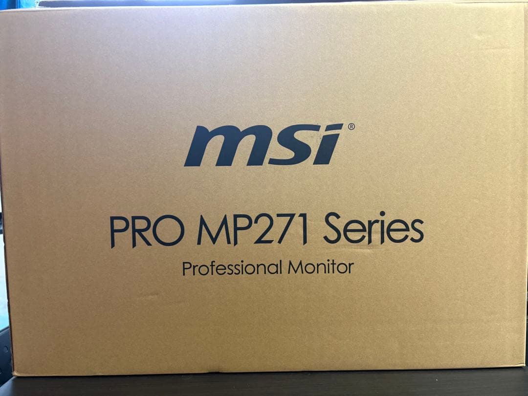 MSI 27インチIPSディスプレイ　Pro MP271