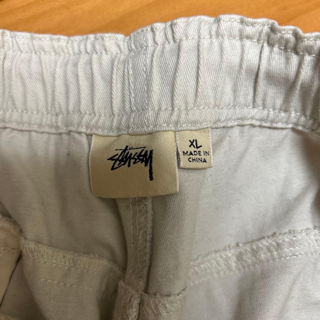 Stussy XL ホワイト ワークパンツ