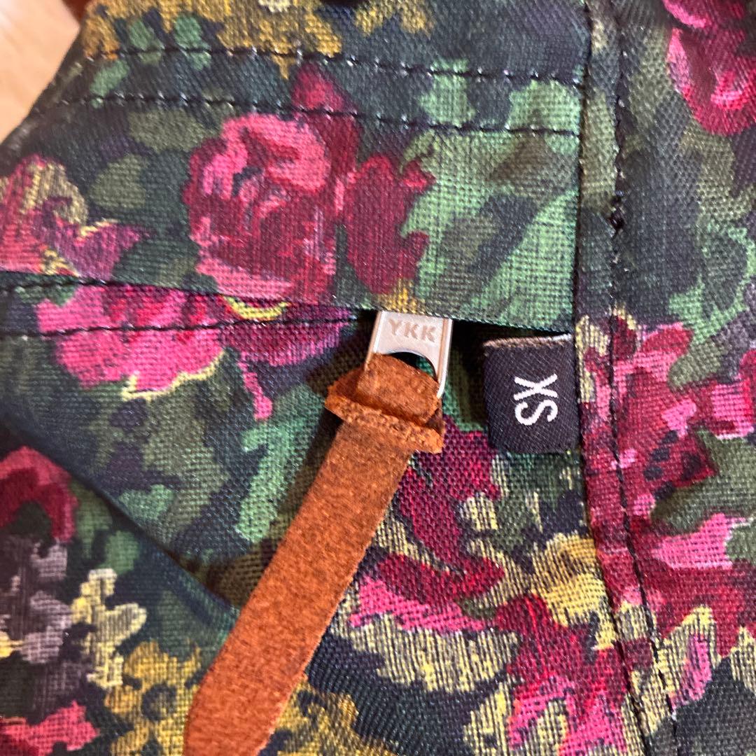 GREGORY 廃盤 旧ロゴ　銀タグ　ダッフルバッグ 花柄　ガーデンタペストリー