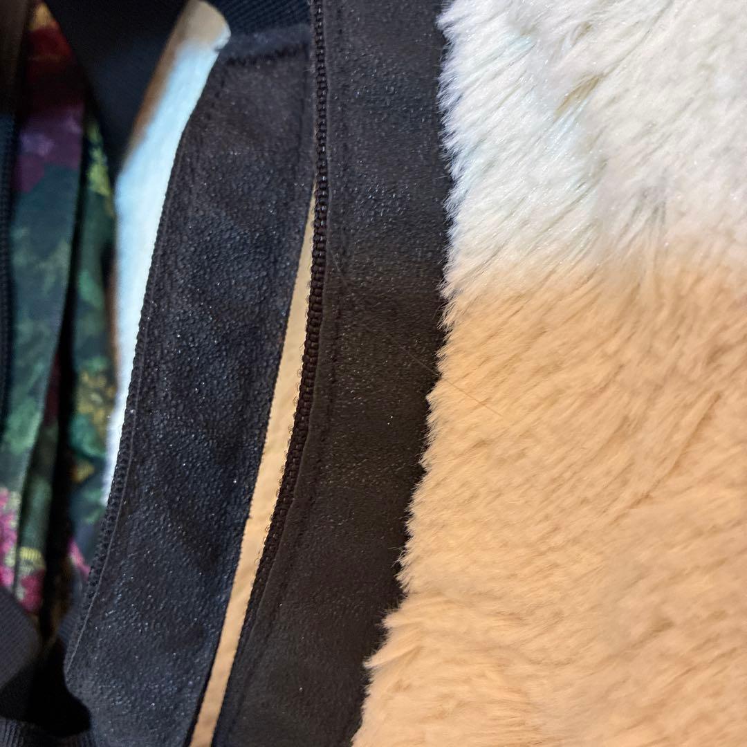 GREGORY 廃盤 旧ロゴ　銀タグ　ダッフルバッグ 花柄　ガーデンタペストリー