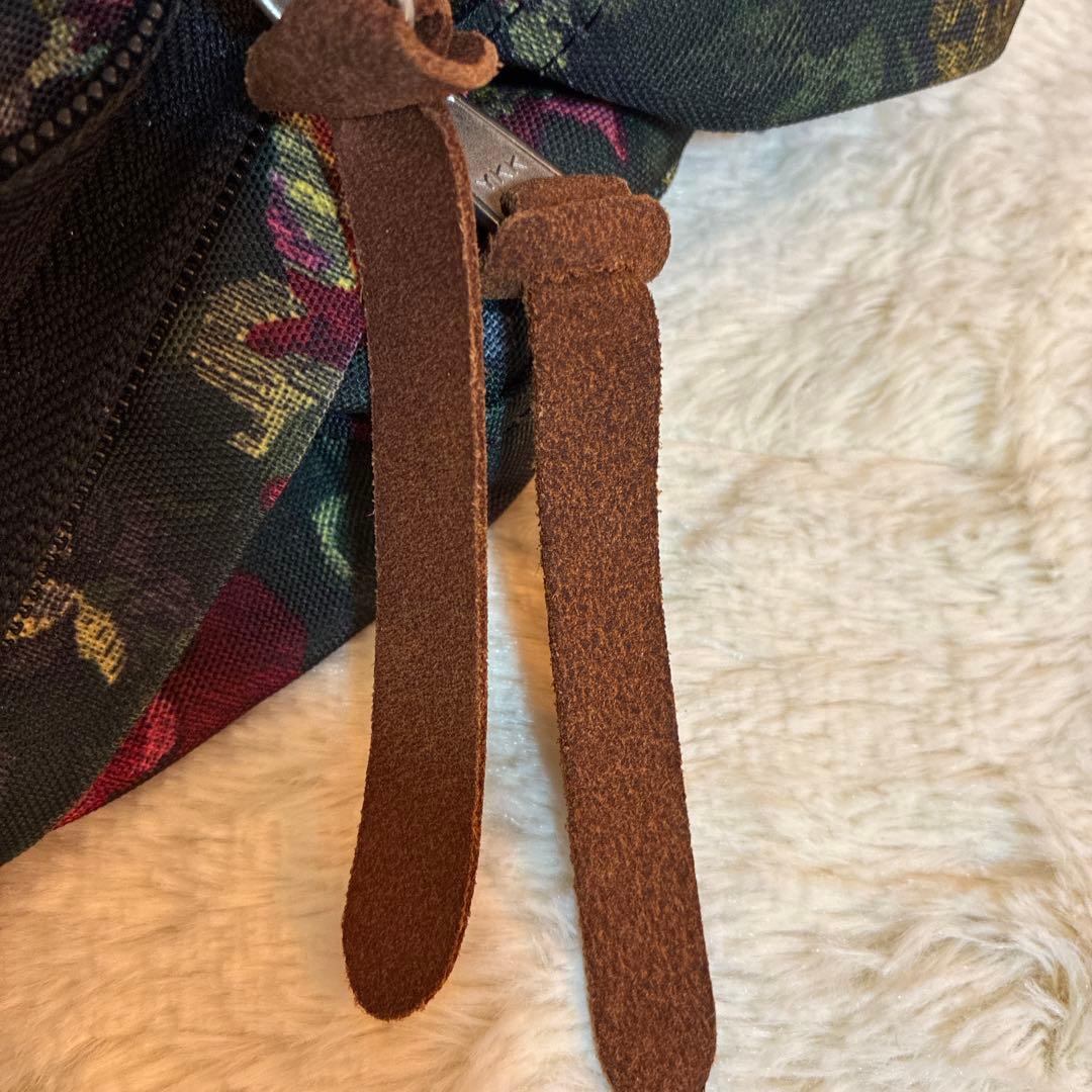 GREGORY 廃盤 旧ロゴ　銀タグ　ダッフルバッグ 花柄　ガーデンタペストリー