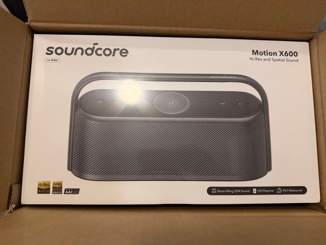 【新品未使用品】soundcore Motion X600 リコール交換品