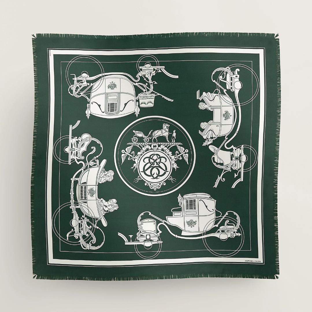 HERMES エルメス カレ80《エクスリブリス》