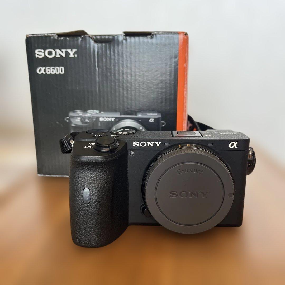 【美品】SONY α6600 ilce-a6600 ボディ 本体　撮影ガイド付