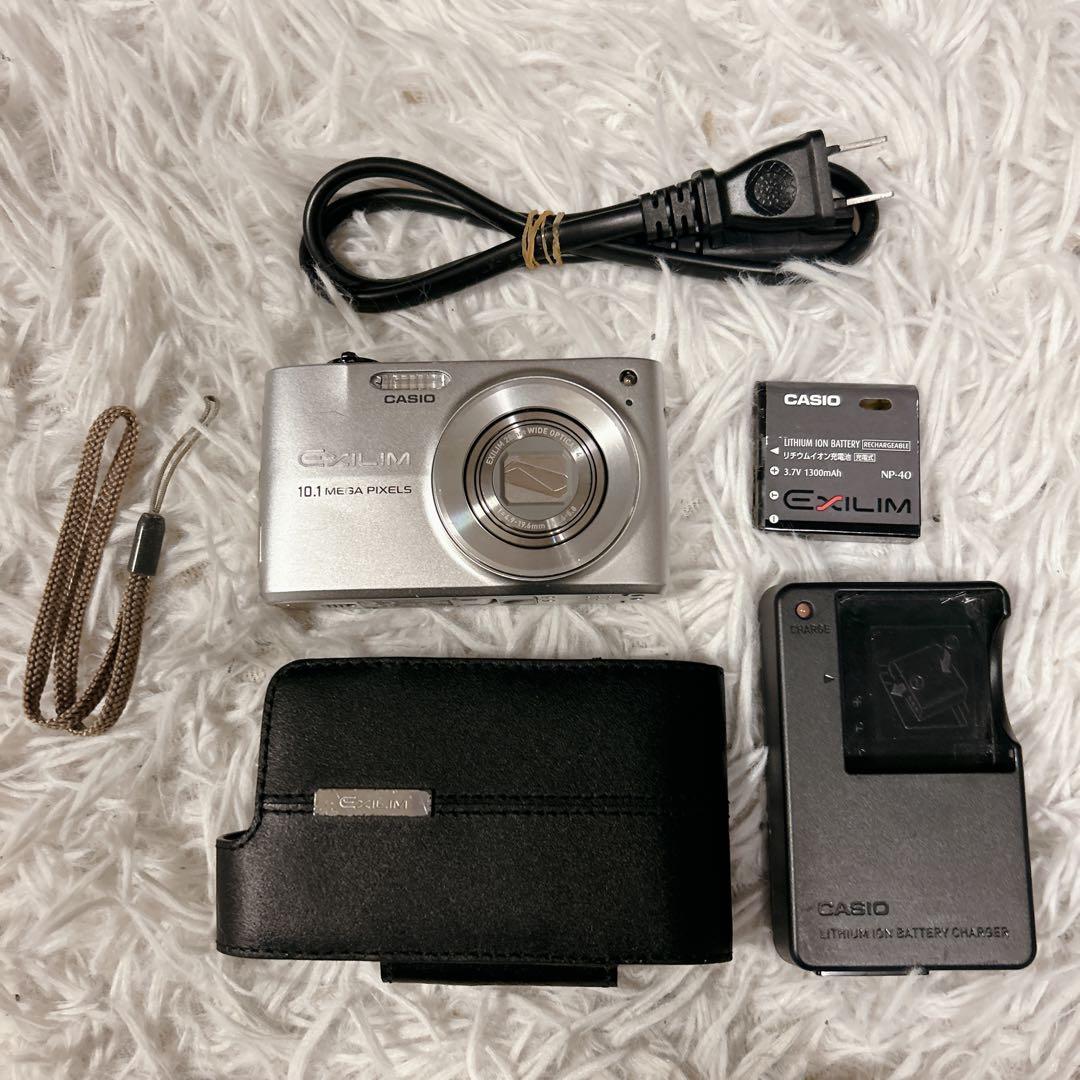 CASIO デジタルカメラ EXILIM EX-Z300 純正レザーケース付