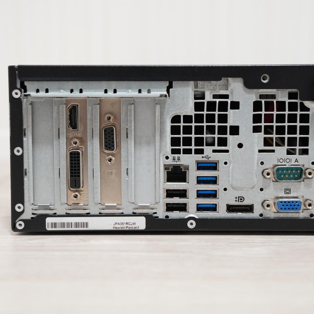 HP デスクトップPC Pro 6300 SSD GeForce 710