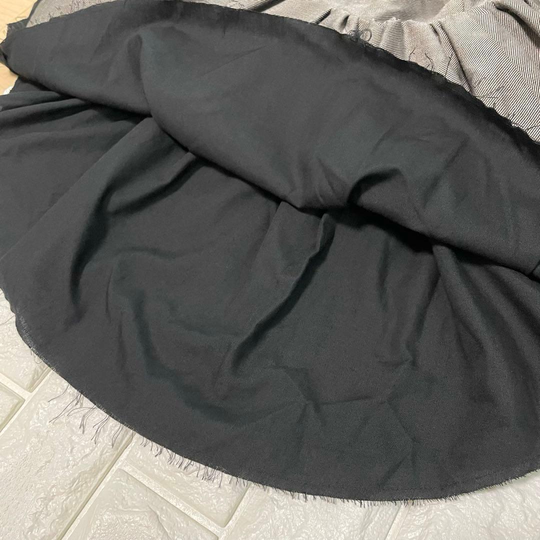 トップス NOUNLESS TAIL PEPLUM LADY TWEED TOP