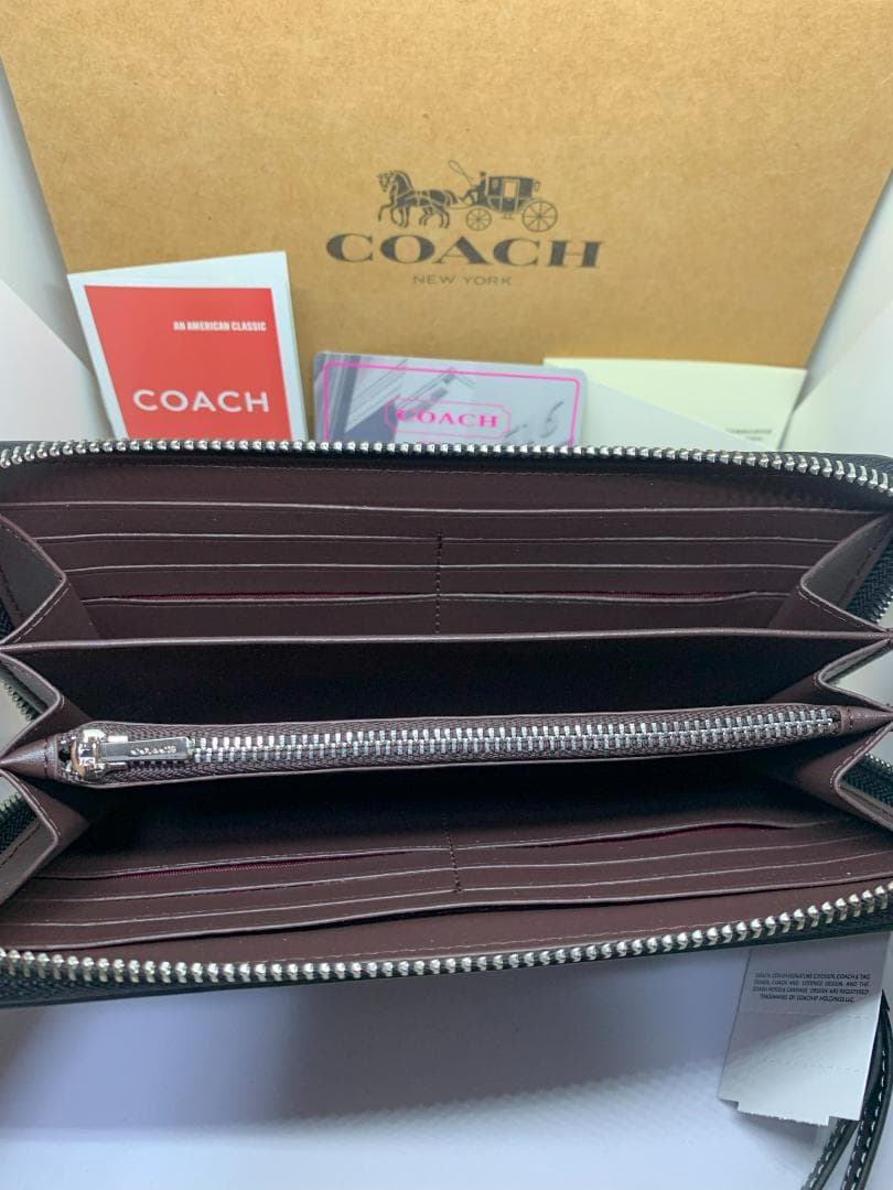 COACH　コーチ　CW479　長財布　スタープリント　シグネチャー