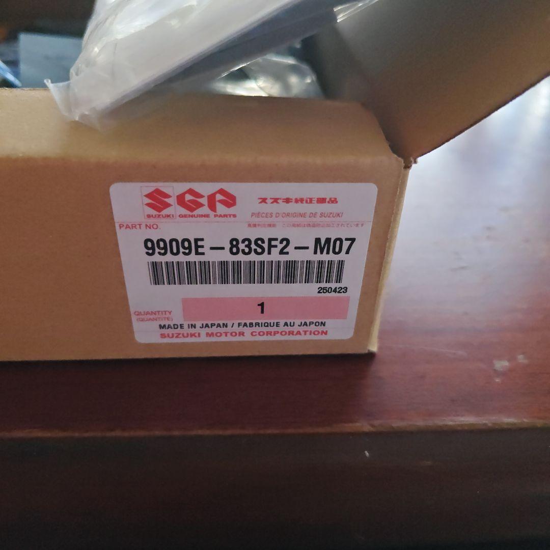 ほぼ未使用 スズキ純正ETC(ビルトインタイプ) 9909E-83SF2-M07