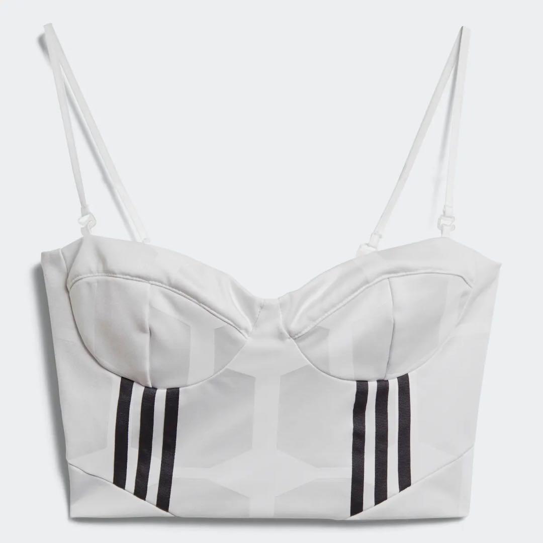 激レアアディダス×ダニエル・カタリ コラボ コルセットトップ クロップド