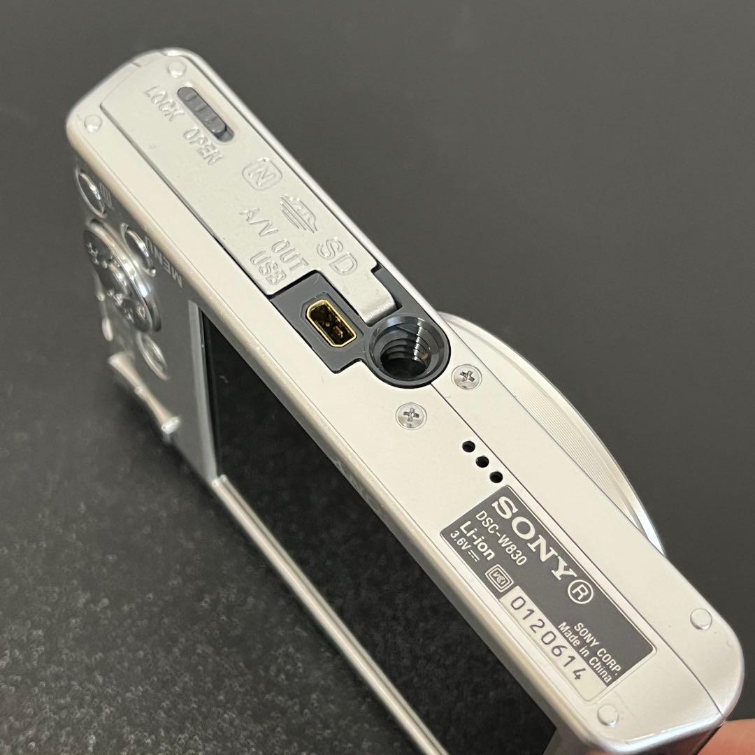SONY Cyber-Shot DSC-W830 デジカメ 動作確認済み