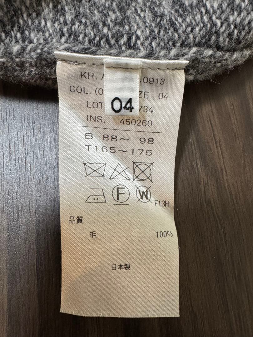 トップス ATON Wool Mouline Mockneck Sweater 04