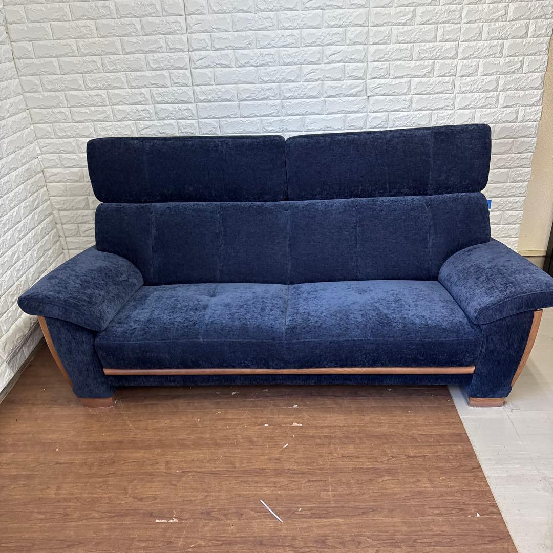 JUN　極美品 karimoku カリモク チターノ 2.5人掛けソファ