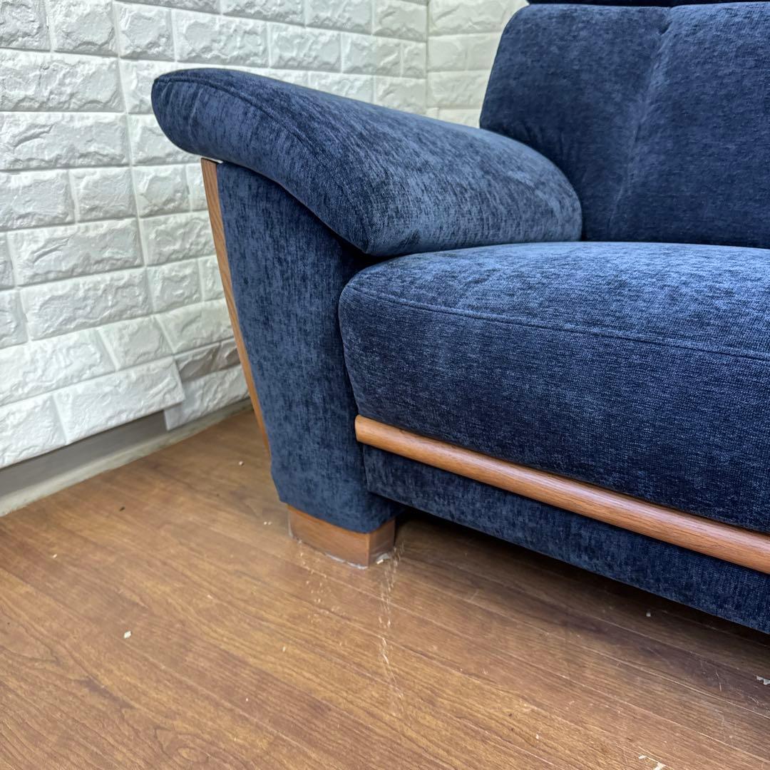 JUN　極美品 karimoku カリモク チターノ 2.5人掛けソファ