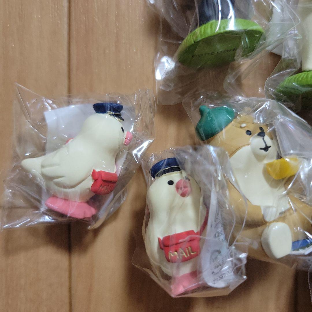 デコレconcombre おたより日和 置物 ８体セット