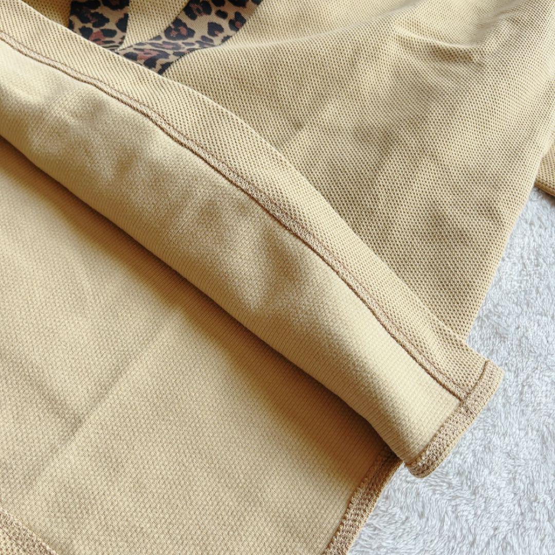 新品　近年　パーリーゲイツ　ワンピース　ハニカムサマール　レオパード　豹　ヒョウ