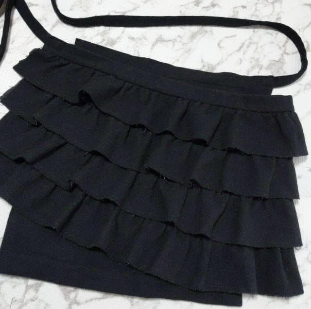美品★コムデギャルソン★ラップスカート ミニスカート 変形 フリル アーカイブ