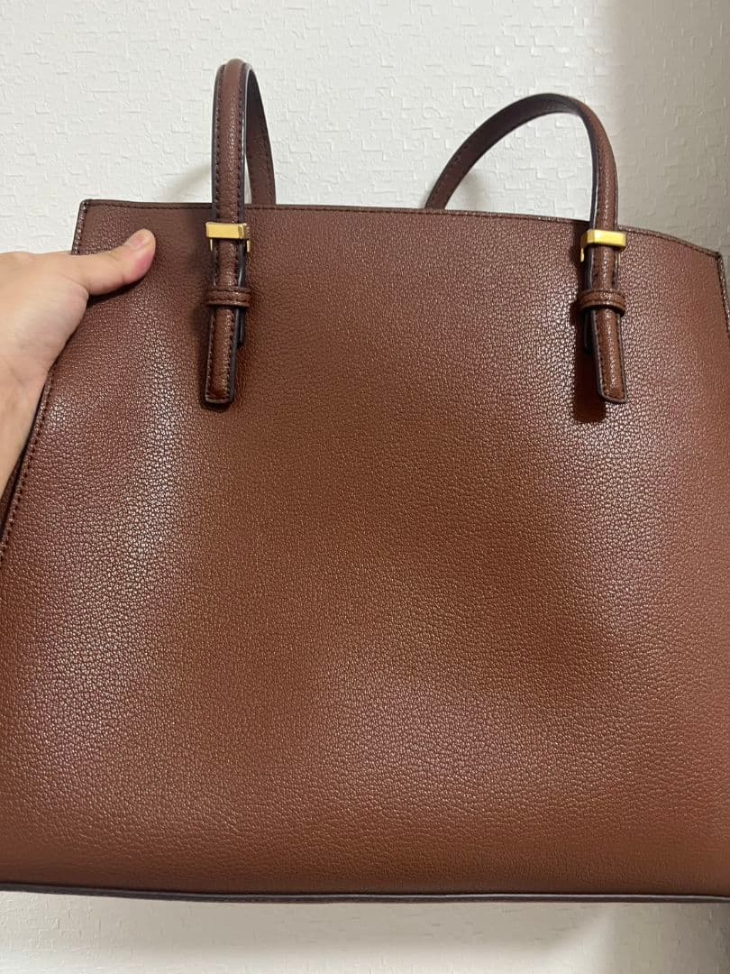 CHARLES & KEITH ブラウン ビジネスバッグ