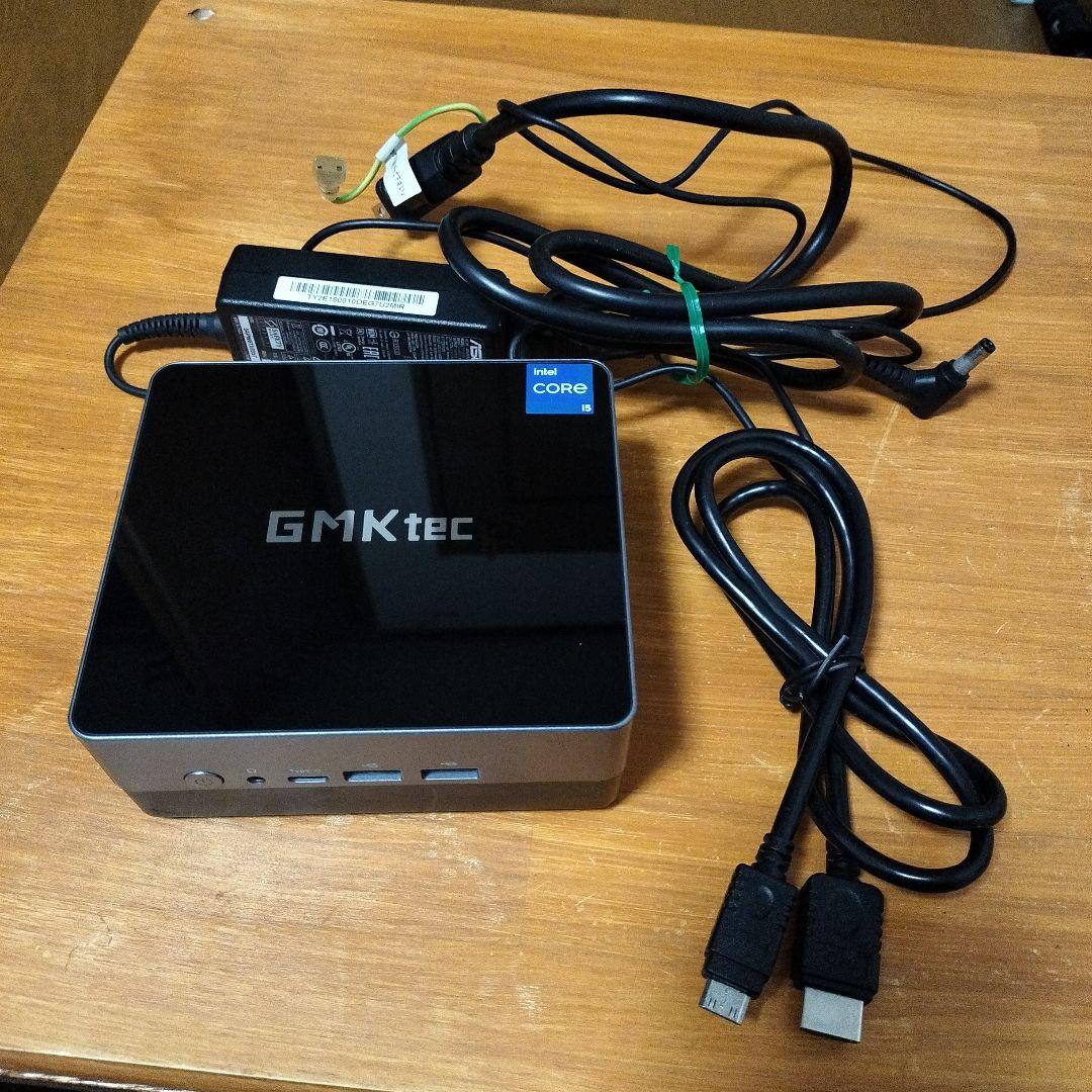 ミニPC GMKtec nucbox2 plus core i5 16GB 512GB