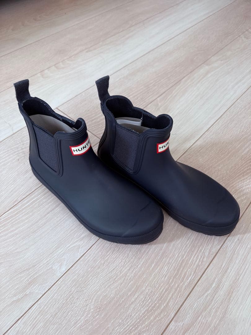 HUNTER WOMENS ORIGINAL ショート レインブーツ 箱付き