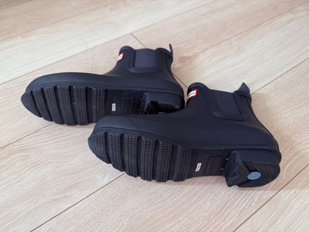 HUNTER WOMENS ORIGINAL ショート レインブーツ 箱付き