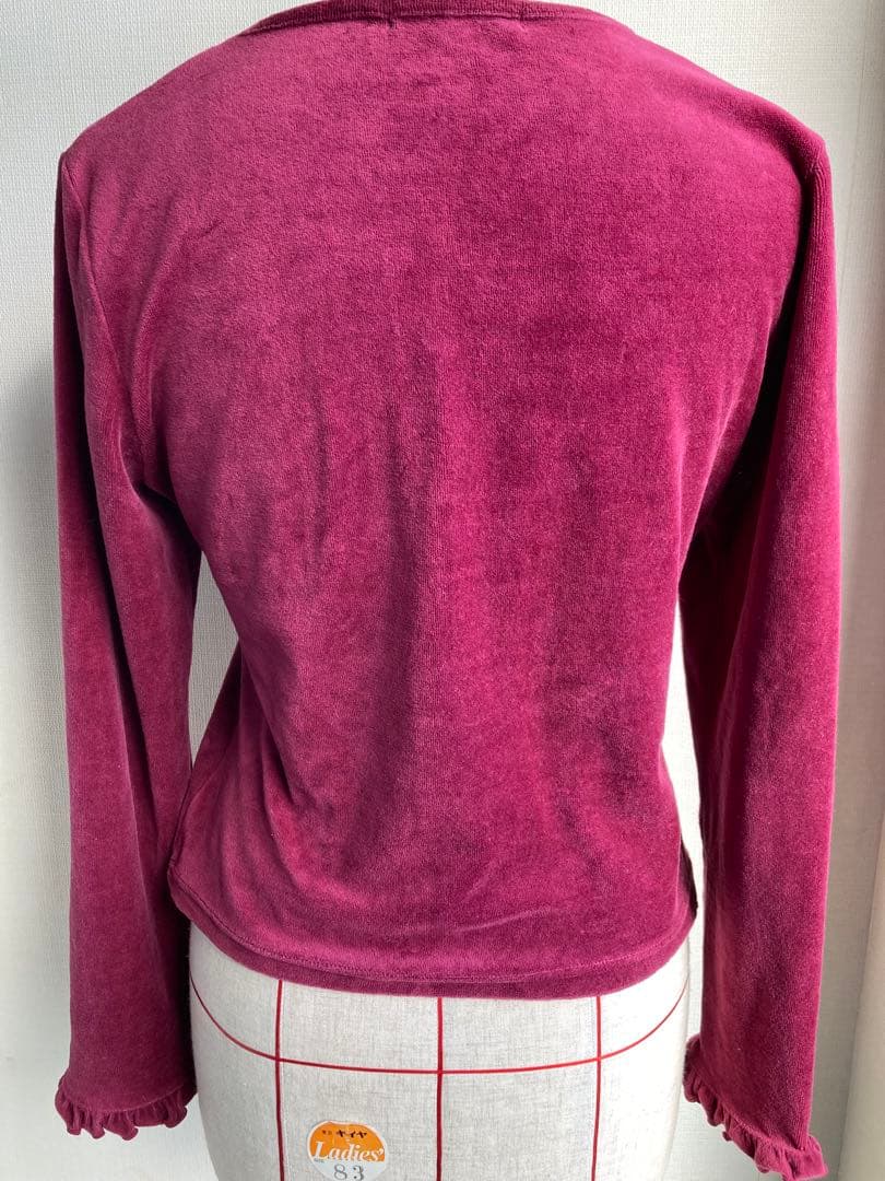 プトマヨ ワインレッド長袖Tシャツ