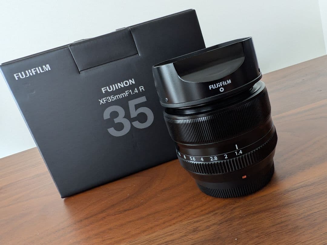 フジノンレンズ [XF35mmF1.4 R] レンズフィルター・箱付
