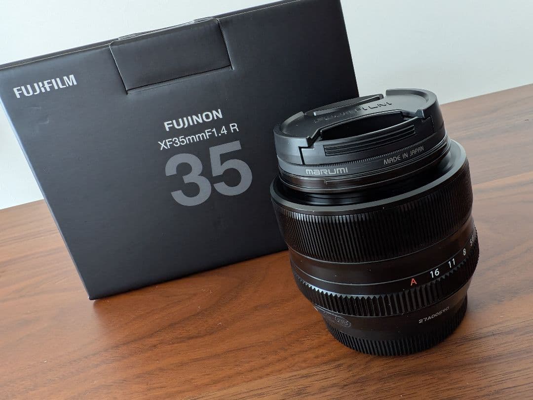 フジノンレンズ [XF35mmF1.4 R] レンズフィルター・箱付