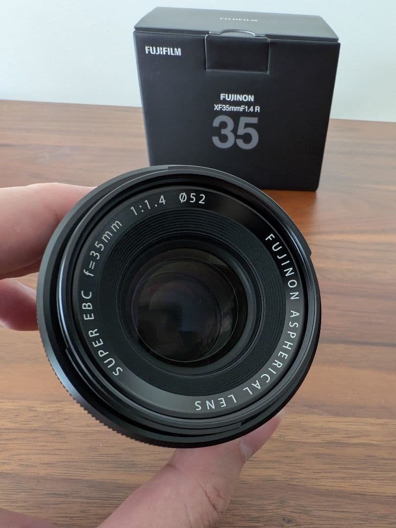 フジノンレンズ [XF35mmF1.4 R] レンズフィルター・箱付