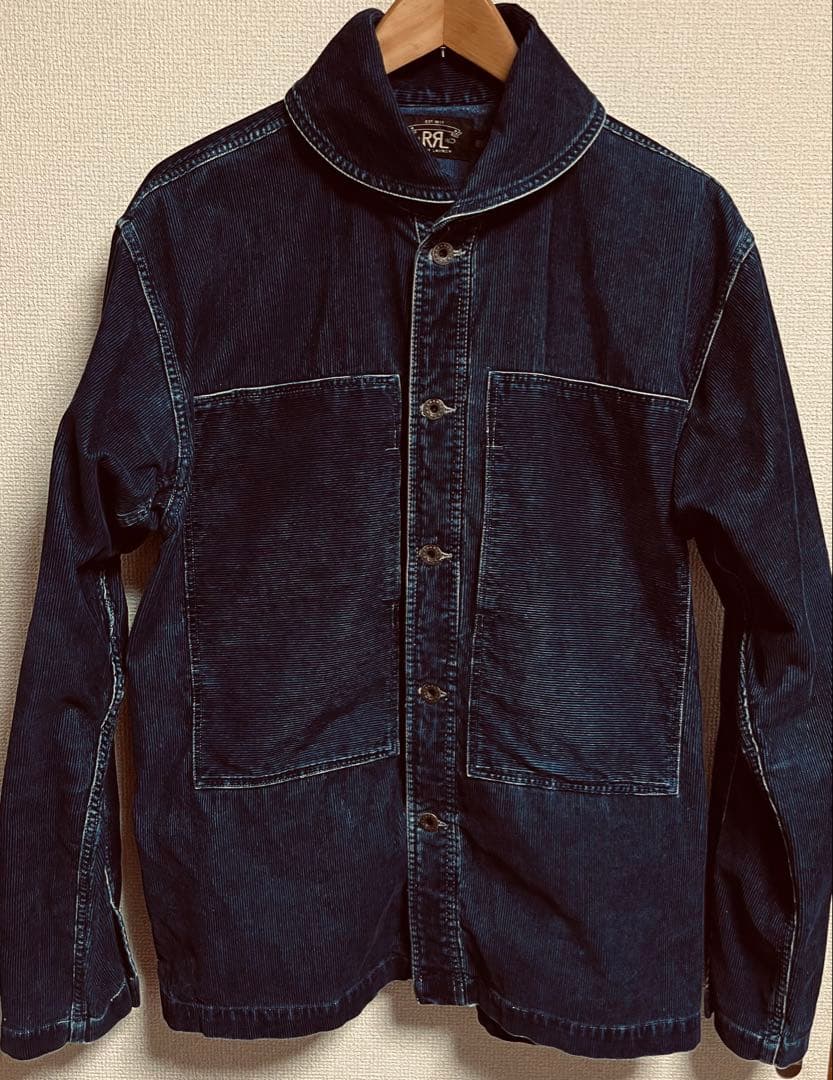 RRL Ralph Lauren インディゴ コーデュロイ CPO カバーオール