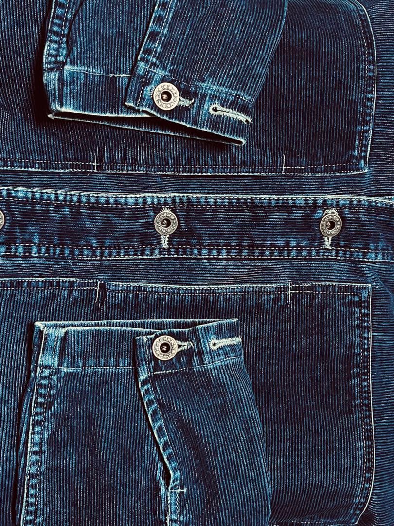 RRL Ralph Lauren インディゴ コーデュロイ CPO カバーオール