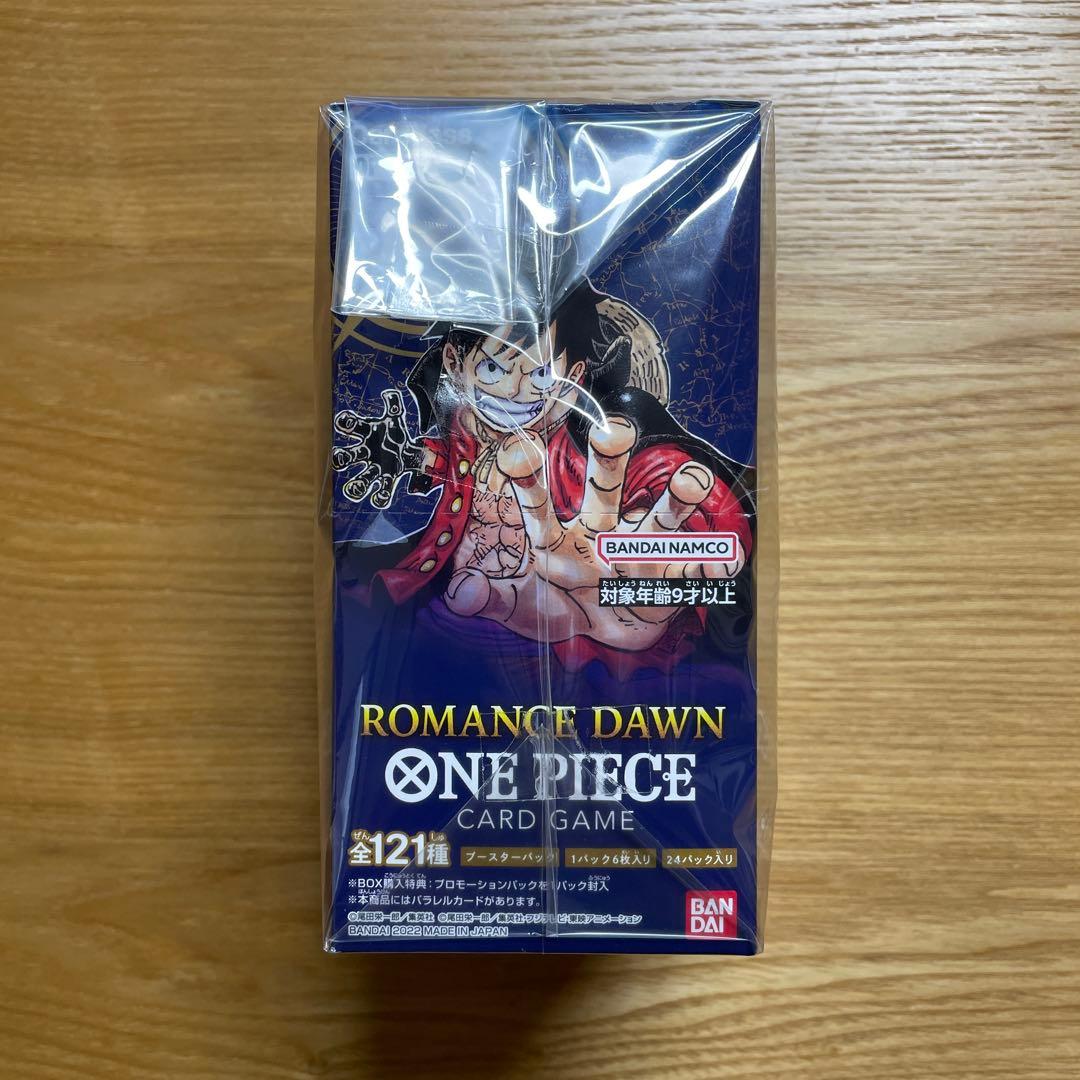 ONE PIECEカード ROMANCE DAWN 未開封BOXテープ付き