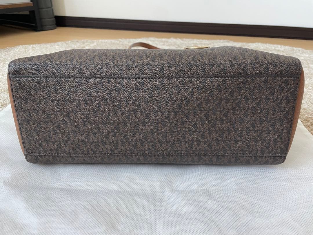 MICHAEL KORS ロゴトートバッグ ブラウン