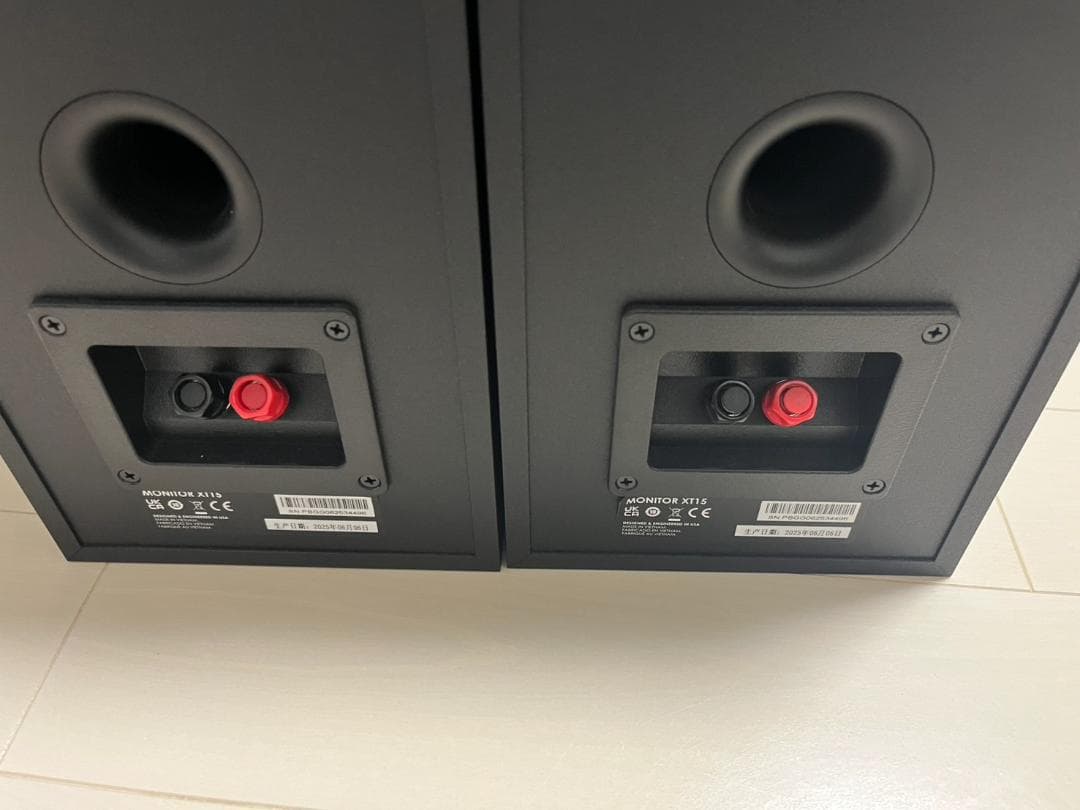 【美品】Polk Audio Monitor XT MXT15 　ペア