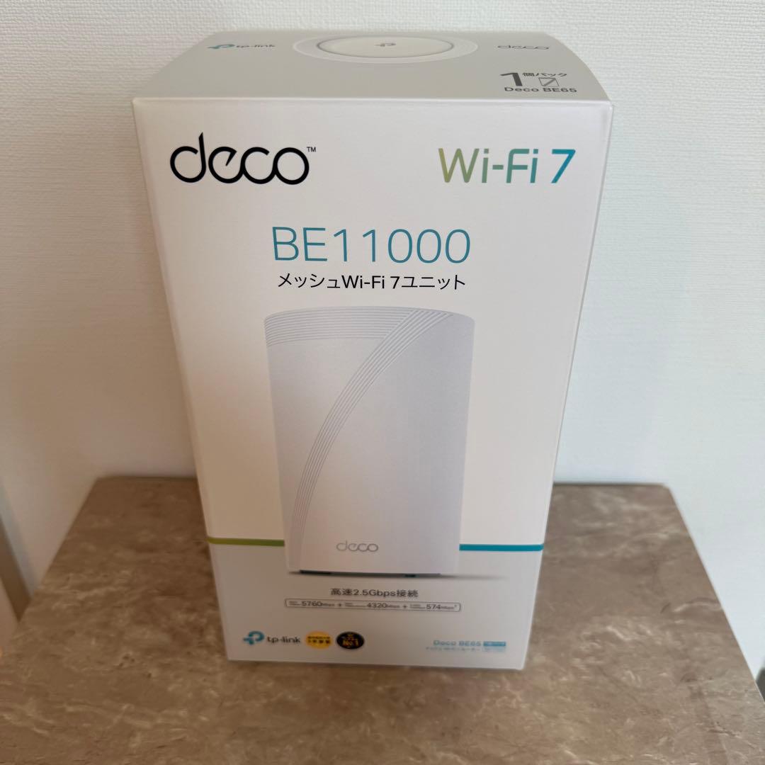 新品 BE11000 メッシュWi-FiシステムTPLINK Deco BE65