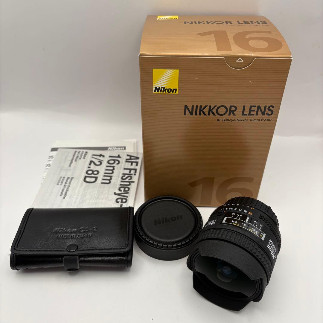 レンズ(ズーム) Nikon AF Fisheye Nikkor 16mm f/2.8D